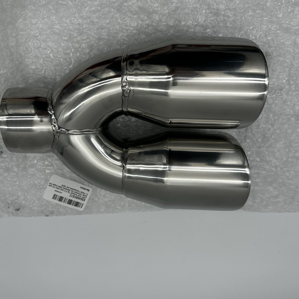Exhaust Tip 2.5 inch Inlet 3.5 inch‎ Outlet Universal Car 2.5" NEW